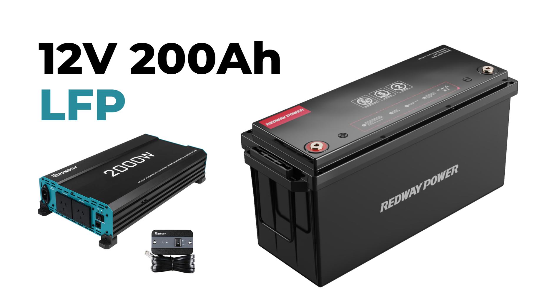 What Size Lithium Battery to Run a 2000W Inverter?