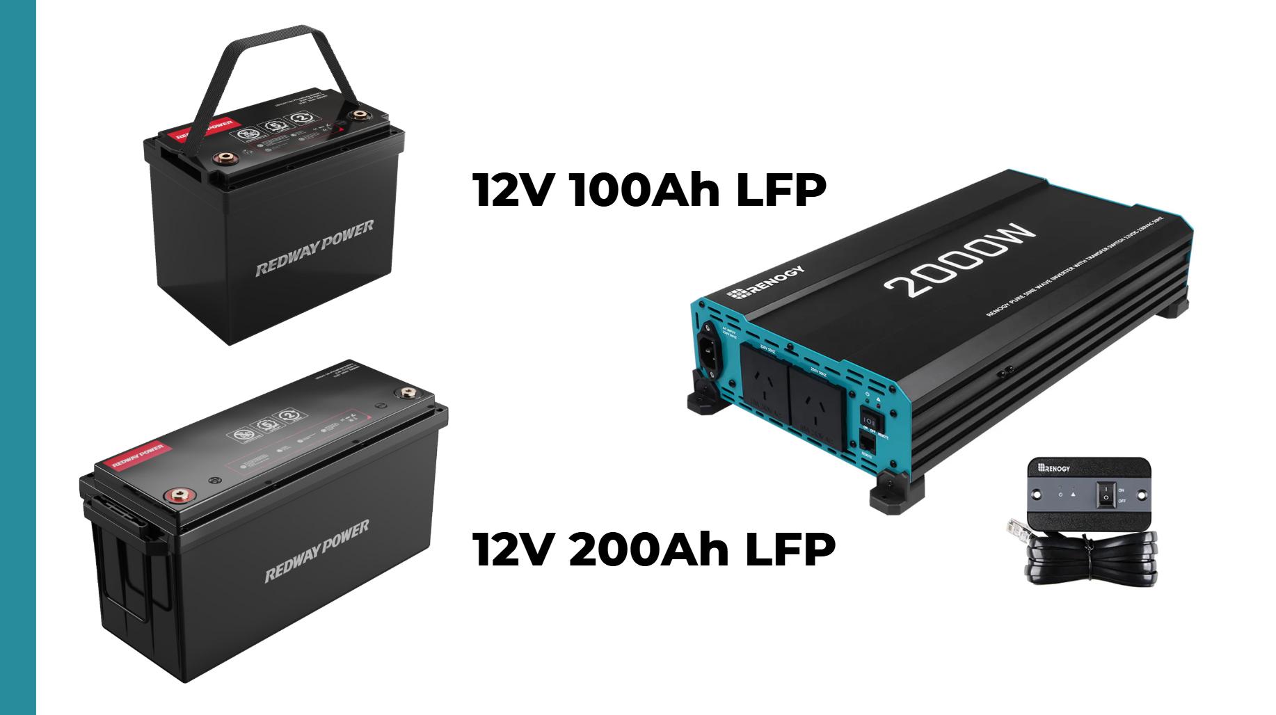 How Long Will a 12V Battery Power a 2000W Inverter?