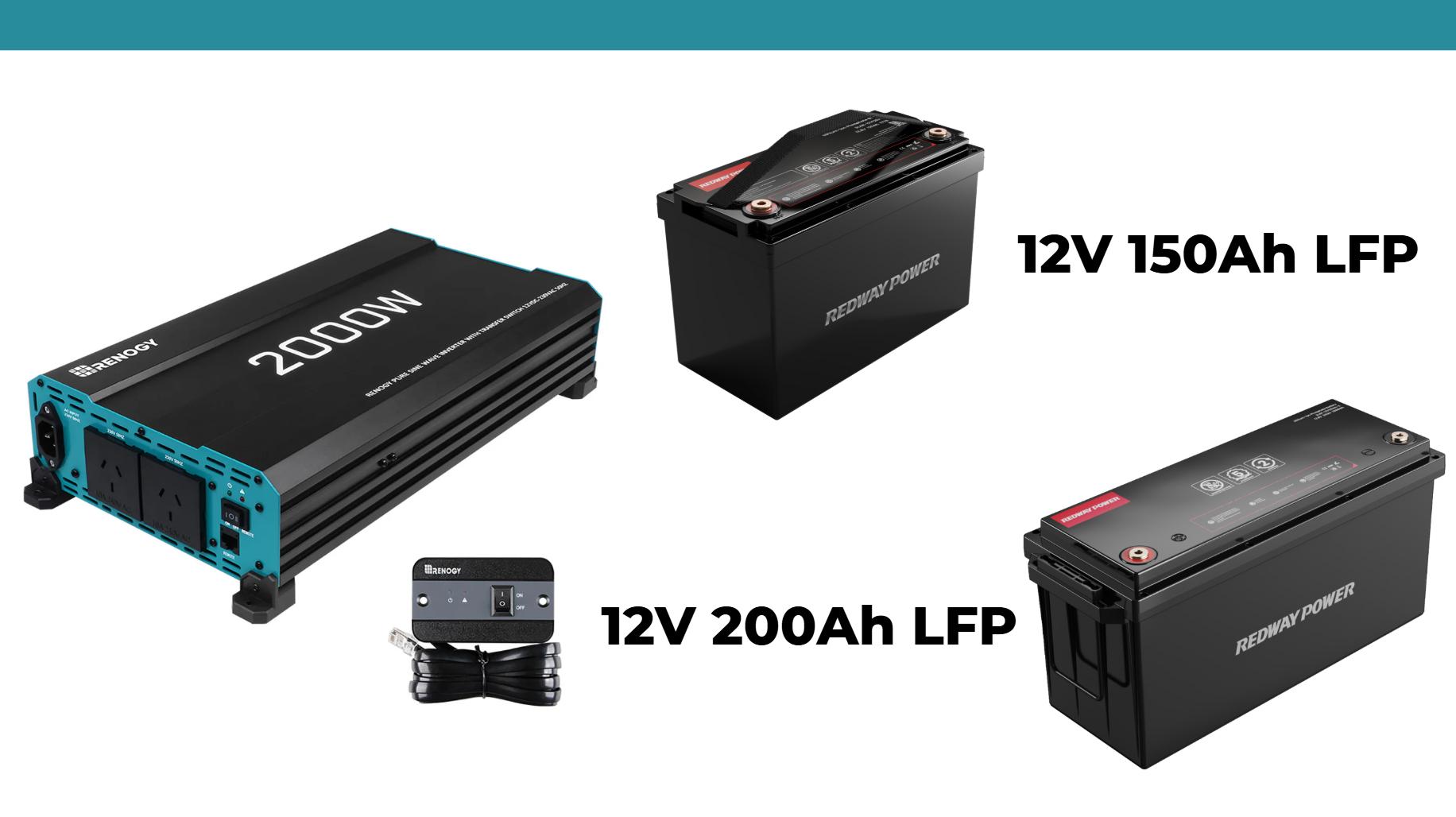 What is the Best Battery for a 2000W Inverter?