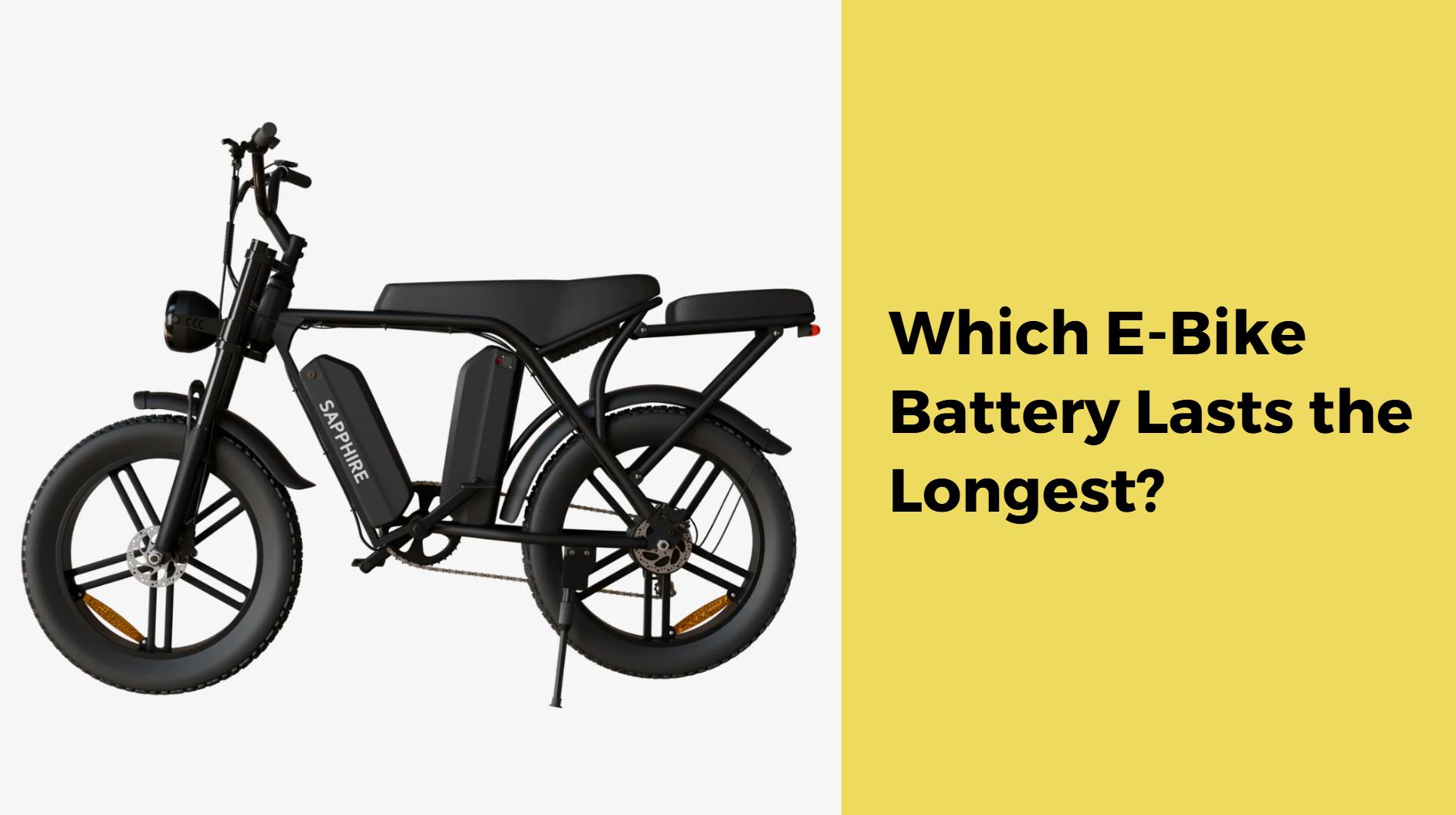 Which E-Bike Battery Lasts the Longest?