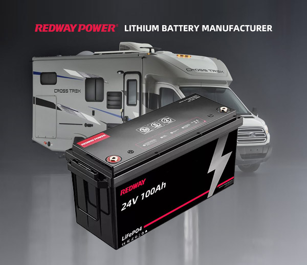 24v 100ah lithium rv battery manufacturer