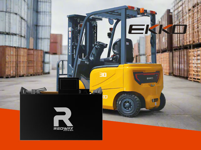 ekko forklift lifepo4 battery